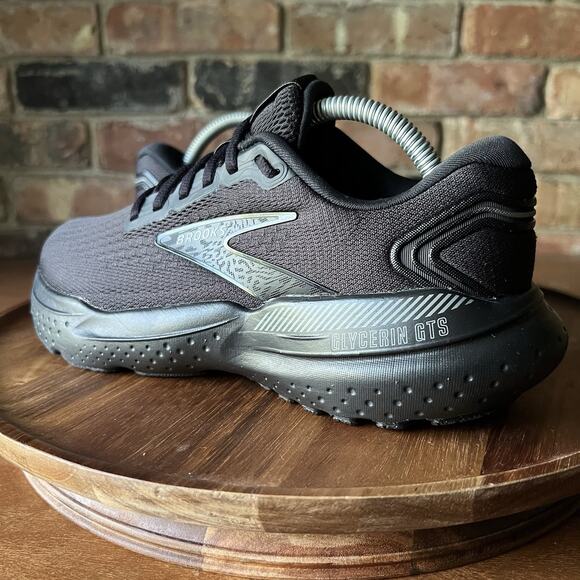 Brooks Glycerin GTS 21 Supportive Women's 7 Black Road Running Shoes Sneakers - Picture 16 of 16